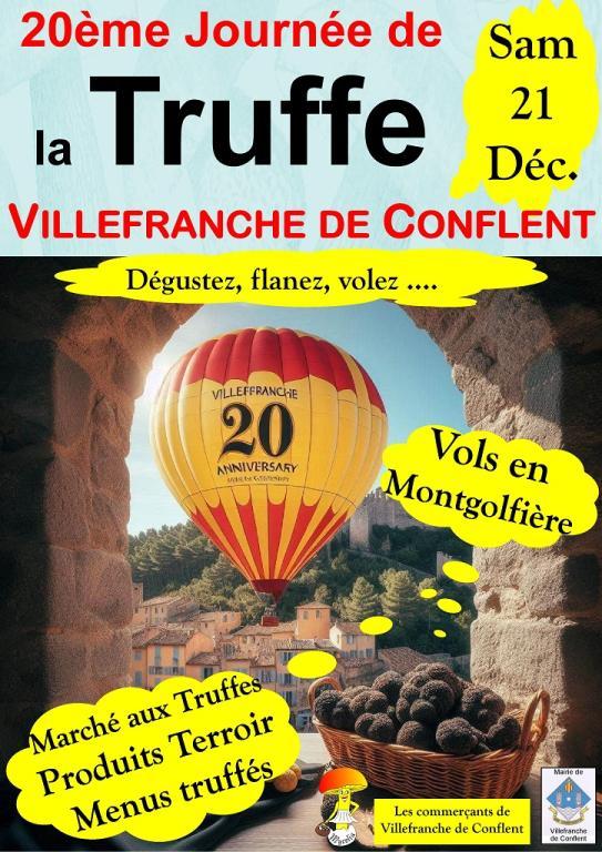 Journée de la truffes Villefrance de Conflent (66)