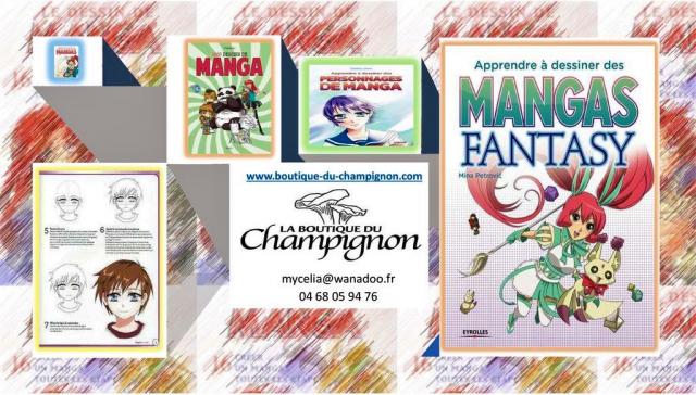  ouvrages disponibles toute l'année Boutique du Champignon 04 68 05 94 7