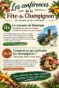 Conférences fête du champignon 